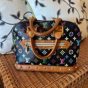 Louis Vuitton Takashi Murakami multi-colored Alma PM